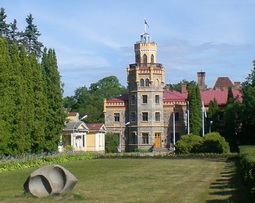 Schloss Sigulda im Nationalpark Gauda